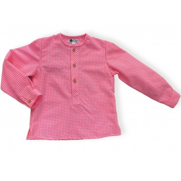 Camisa niño flúor rosa...
