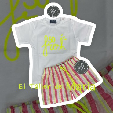 Conjunto niño camiseta...