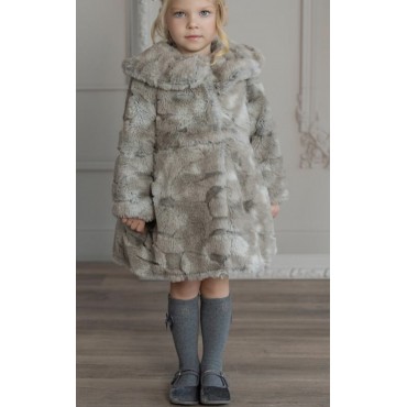 Abrigo niña pelo