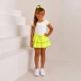 Conjunto niña falda short...