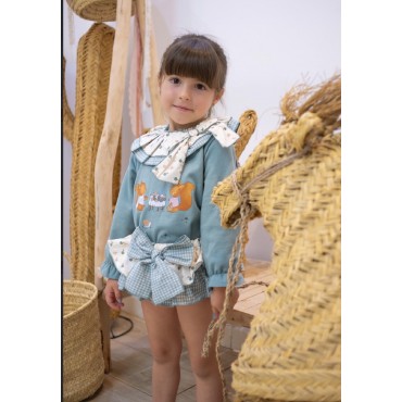 CONJUNTO NIÑA ardillas...