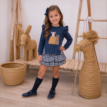 Conjunto niña sudadera...