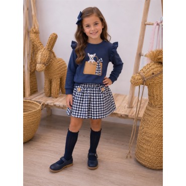 Conjunto niña sudadera...