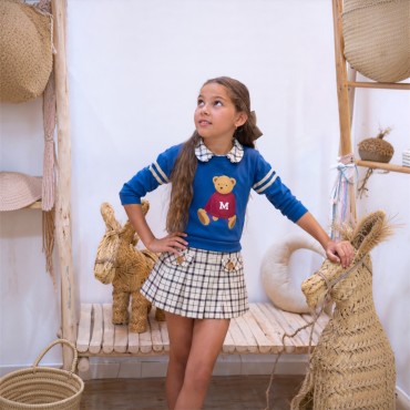 Conjunto niña sudadera...