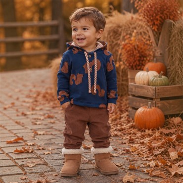 Conjunto niño Ardillas...